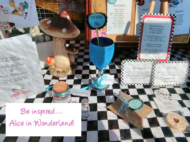 Alice In Wonderland Themed Wedding