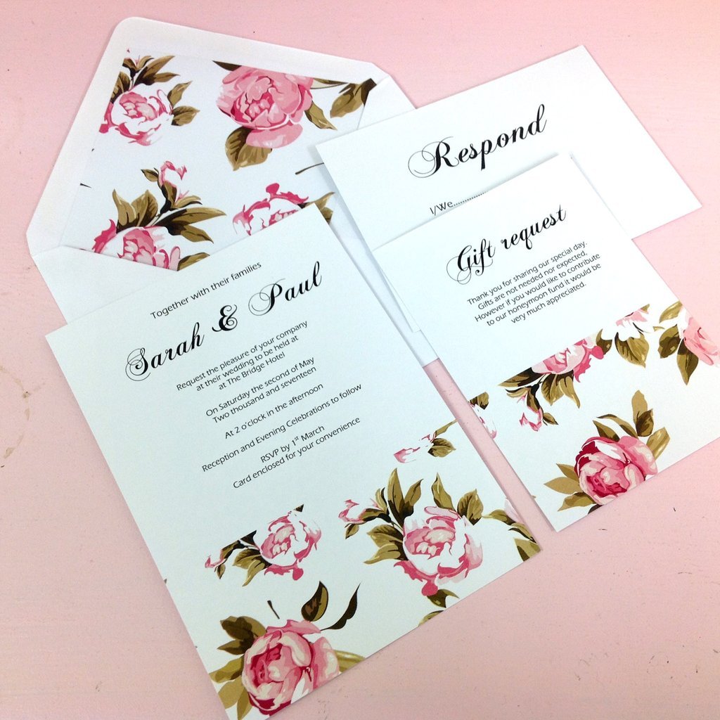 WEDDING INVITATION WORDING EXAMPLES