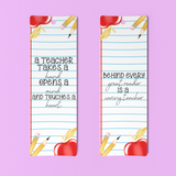 SPECIAL OFFER!  TEACHER BOOKMARK WITH TASSEL