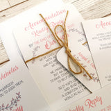 wedding. stationery, invitations, invites, custom made, tailor made, hand made, hand crafted, made to order, save the date, postboxes, personalised, tableplans, seating plans, tags, stickers, R.S.V.P.. info cards, foil, pocket fold,  signs, Inspired by Script, Northallerton, North Yorkshire, Cleveland, County Durham,