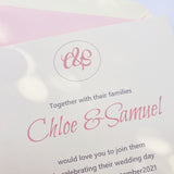 wedding. stationery, invitations, invites, custom made, tailor made, hand made, hand crafted, made to order, save the date, postboxes, personalised, tableplans, seating plans, tags, stickers, R.S.V.P.. info cards, foil, pocket fold,  signs, Inspired by Script, Northallerton, North Yorkshire, Cleveland, County Durham,