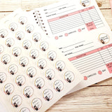 Spiral Bound A4 - 60 page Order Book & Stickers Bundle