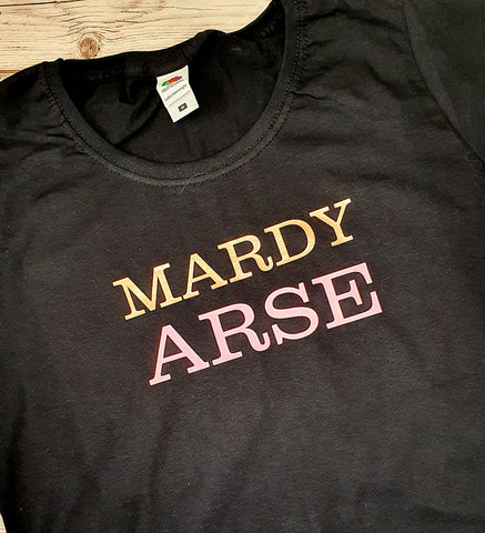 MARDY ARSE  LADYFIT T-SHIRT