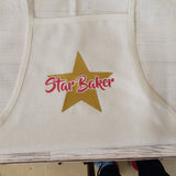 CHILDRENS APRON - PINK STAR BAKER