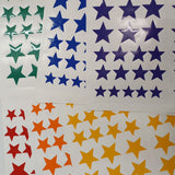 RAINBOW STARS &CELTIC HARES VINYL WALL/WINDOW STICKERS