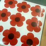 POPPY VINYL DECAL FOR WINDOW CAR LAPTOP MIRROR DRINKS BOTTLE