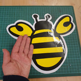 BEE DECAL FOR WINDOW CAR LAPTOP MIRROR DRINKS BOTTLE