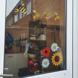 SUNFLOWER VINYL DECAL FOR WINDOW CAR LAPTOP MIRROR DRINKS BOTTLE