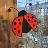 LADYBIRD DECAL FOR WINDOW CAR LAPTOP MIRROR DRINKS BOTTLE