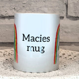 PERSONALISED CHILDRENS ARTWORK MUG / COASTER