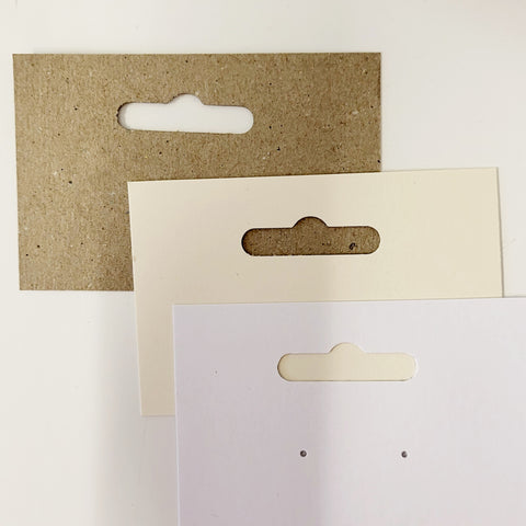 PLAIN DISPLAY CARDS  8.5cm x 5.5cm