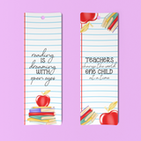 SPECIAL OFFER!  TEACHER BOOKMARK WITH TASSEL