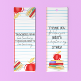 SPECIAL OFFER!  TEACHER BOOKMARK WITH TASSEL