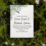 EUCALYPTUS WEDDING INVITATION & STATIONERY BUNDLE