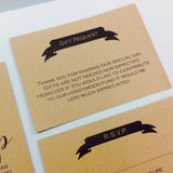 wedding. stationery, invitations, invites, custom made, tailor made, hand made, hand crafted, made to order, save the date, postboxes, personalised, tableplans, seating plans, tags, stickers, R.S.V.P.. info cards, foil, pocket fold,  signs, Inspired by Script, Northallerton, North Yorkshire, Cleveland, County Durham,