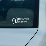 FACEBOOK SOCIAL MEDIA VINYL DECAL