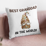 PERSONALISED COOKIE GNOME CUSHION COVER