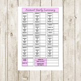 ACCOUNTS BOOK - A4 SPIRAL BOUND WITH 60 PAGES