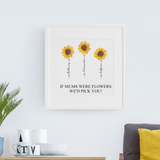 PERSONALISED MUM, AUNTY, GRANDMA, NANA SUNFLOWER RINT