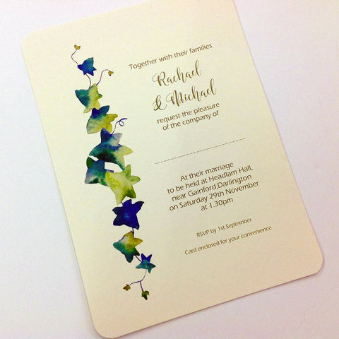 wedding. stationery, invitations, invites, custom made, tailor made, hand made, hand crafted, made to order, save the date, postboxes, personalised, tableplans, seating plans, tags, stickers, R.S.V.P.. info cards, foil, pocket fold,  signs, Inspired by Script, Northallerton, North Yorkshire, Cleveland, County Durham,