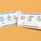 SPECIAL OFFER CARDS FOR BUSINESS - 8.5cm x 5.5cm
