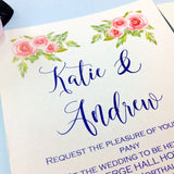 wedding. stationery, invitations, invites, custom made, tailor made, hand made, hand crafted, made to order, save the date, postboxes, personalised, tableplans, seating plans, tags, stickers, R.S.V.P.. info cards, foil, pocket fold,  signs, Inspired by Script, Northallerton, North Yorkshire, Cleveland, County Durham,