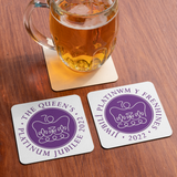 QUEENS PLATINUM  JUBILEE 2022  MUG / COASTER