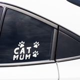 CAT MUM VINYL DECAL