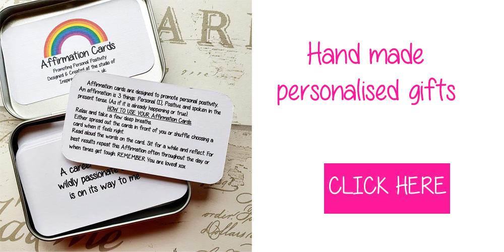 Personalised gifts