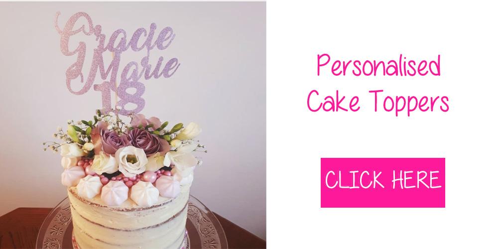 Custom cake toppers