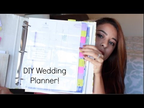 How To DIY A Wedding Planning Binder