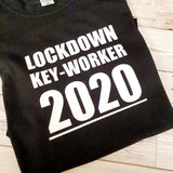 LOCKDOWN KEY-WORKER 2020 LADYFIT T-SHIRT