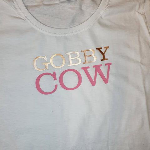 GOBBY COW  LADYFIT T-SHIRT