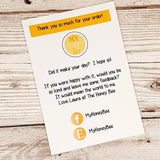 A7 PRODUCT BUSINESS REVIEW CARDS 10.5cm x 7.4cm