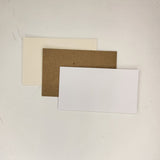 PLAIN DISPLAY CARDS  8.5cm x 5.5cm