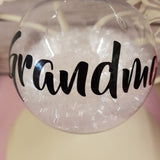 PERSONALISED BAUBLES