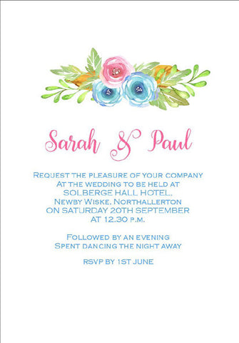 Buy a BUNDLE Pack and Save money on your wedding invitations - Pink ...