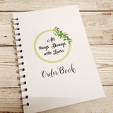SMALL BUSINESS LOGO A5 ORDER BOOK