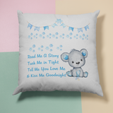 PERSONALISED READ ME A STORY POCKET CUSHION COVER